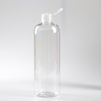 500ml Pet Plastic Bottle with Flip-Top Lid Cap for Hand Sanitizer/Lotion